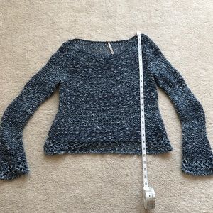 Free People blue sweater XS